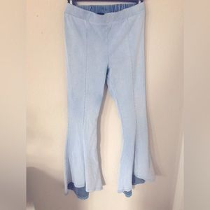 Flared jeggings art class light blue